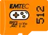 Emtec GAMING R100/W50 microSDXC 512GB, UHS-I U3, A2, Class 10