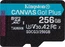 Kingston Canvas Go! Plus R170/W90 microSDXC 256GB Kit, UHS-I U3, A2, Class 10