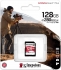 Kingston Canvas React Plus V60 R280/W100 SDXC 128GB, UHS-II U3, Class 10