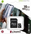 Kingston Canvas Select Plus R100 microSDHC 16GB Kit, UHS-I U1, A1, Class 10