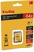 Kodak 650X R95/W90 SDXC 64GB, UHS-I U3, Class 10