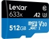 Lexar High-Performance 633x R100/W70 microSDXC 512GB Kit, UHS-I U3, A2, Class 10