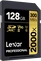 Lexar Professional 2000x Gold Series R300/W260 SDXC 128GB, UHS-II U3, Class 10