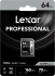 Lexar Professional 1066x Silver Series R160/W70 SDXC 64GB, UHS-I U3, Class 10