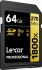 Lexar Professional 1800x Gold Series R270/W180 SDXC 64GB, UHS-II U3, Class 10