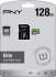 PNY Elite R85 microSDXC 128GB Kit, UHS-I U1, Class 10