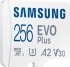 Samsung EVO Plus 2021 R130 microSDXC 256GB Kit, UHS-I U3, A2, Class 10