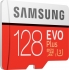 Samsung EVO Plus R100/W60 microSDXC 128GB Kit, UHS-I U3, Class 10