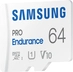 Samsung PRO Endurance R100/W30 microSDXC 64GB Kit, UHS-I U1, Class 10