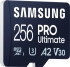 Samsung PRO Ultimate R200/W130 microSDXC 256GB USB-Kit, UHS-I U3, A2, Class 10