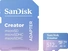 SanDisk Creator R190/W130 microSDXC 512GB Kit, UHS-I U3, A2, Class 10