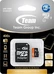 TeamGroup 500x Orange R100/W20 microSDXC 128GB Kit, UHS-I U1, Class 10