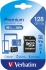 Verbatim Premium 600x R90 microSDXC 128GB Kit, UHS-I U1, Class 10