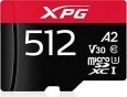 ADATA XPG R100/W85 microSDXC 512GB, UHS-I U3, A2, Class 10