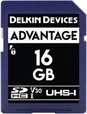 Delkin Advantage 633X R90/W90 SDHC 16GB, UHS-I U3, Class 10