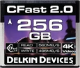 Delkin Cinema R560/W495 CFast 2.0 CompactFlash...