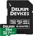 Delkin Power 2000X R300/W250 microSDHC 32GB Kit,...