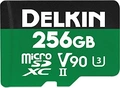 Delkin Power 2000X R300/W250 microSDXC 256GB Kit,...