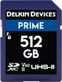 Delkin Prime R280/W150 SDXC 512GB, UHS-II, Class...