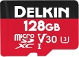 Delkin Select 500X R100/W75 microSDXC 128GB Kit,...