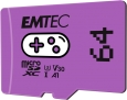Emtec GAMING R100/W50 microSDXC 64GB, UHS-I U3,...