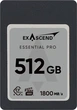 Exascend Essential Pro R1800/W1650 CFexpress 4.0...