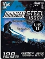 Hoodman Steel Blue R260/W100 SDXC 128GB, UHS-II...
