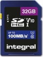 Integral High Speed R100 SDHC 32GB, UHS-I U1,...