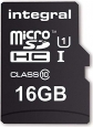 Integral ultima PRO R40 microSDHC 16GB Kit, UHS-I...
