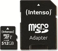 Intenso Performance R90 microSDXC 512GB Kit,...