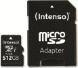 Intenso Performance R90 microSDXC 512GB Kit,...