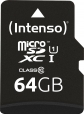 Intenso Professional R90 microSDXC 64GB Kit, UHS-I U1, Class 10