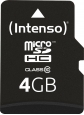 Intenso R20/W12 microSDHC 4GB Kit, Class 10