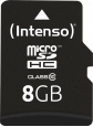Intenso R20/W12 microSDHC 8GB Kit, Class 10