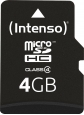 Intenso R21/W5 microSDHC 4GB Kit, Class 4
