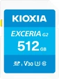 KIOXIA EXCERIA G2 R100/W50 SDXC 512GB, UHS-I U3,...