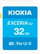 KIOXIA EXCERIA G2 R100/W50 SDHC 32GB, UHS-I U3, Class 10