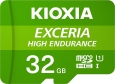 KIOXIA EXCERIA HIGH ENDURANCE R100/W30 microSDHC...