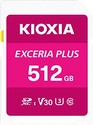 KIOXIA EXCERIA PLUS R100/W85 SDXC 512GB, UHS-I...