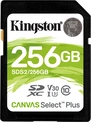 Kingston Canvas Select Plus R100/W85 SDXC 256GB,...