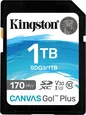 Kingston Canvas Go! Plus R170/W90 SDXC 1TB, UHS-I U3, Class 10