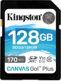 Kingston Canvas Go! Plus R170/W90 SDXC 128GB,...