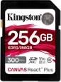 Kingston Canvas React Plus R300/W260 SDXC 256GB,...