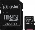 Kingston Canvas Select R80 microSDXC 256GB Kit,...