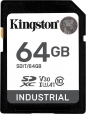 Kingston INDUSTRIAL R100/W80 SDXC 64GB, UHS-I U3, A1, Class 10