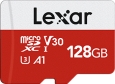 Lexar E-Serie R100/W30 microSDXC 128GB Kit, UHS-I...