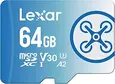 Lexar FLY R160/W60 microSDXC 64GB Kit, UHS-I U3,...