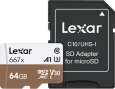 Lexar Professional 667x R100/W90 microSDXC 64GB...