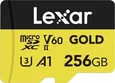 Lexar Professional GOLD R280/W180 microSDXC 256GB...
