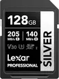Lexar Professional SILVER R205/W140 SDXC 128GB, UHS-I U3, Class 10